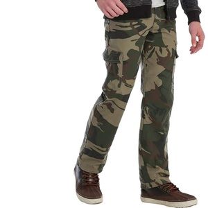 Boys Wranglers Camo Cargo Pants
